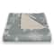 Blue Snowflake Pattern 50" x 60" Coral Fleece Blanket
